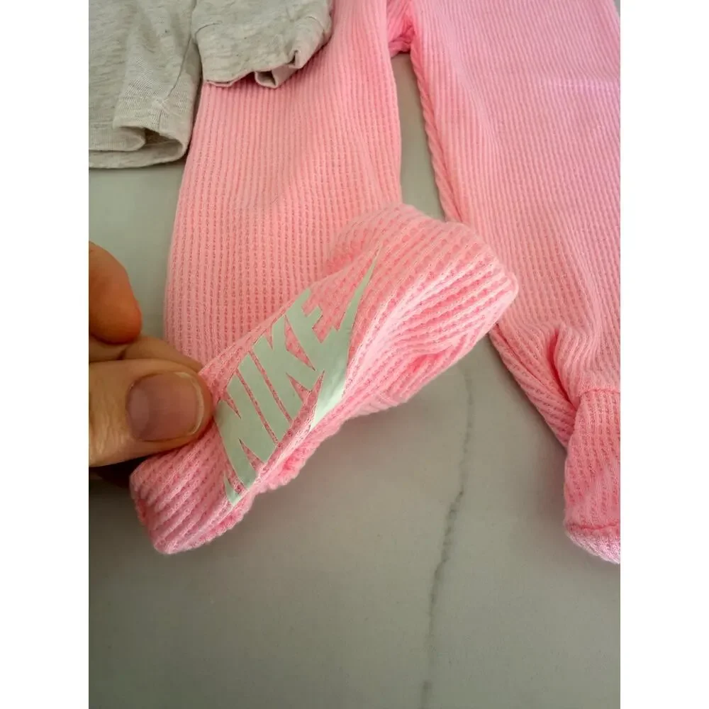 Nike Baby Girl Futura Shirt & Footed Pant Set